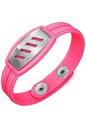 SALE - Unisex apyrankė su plieno dekoracija